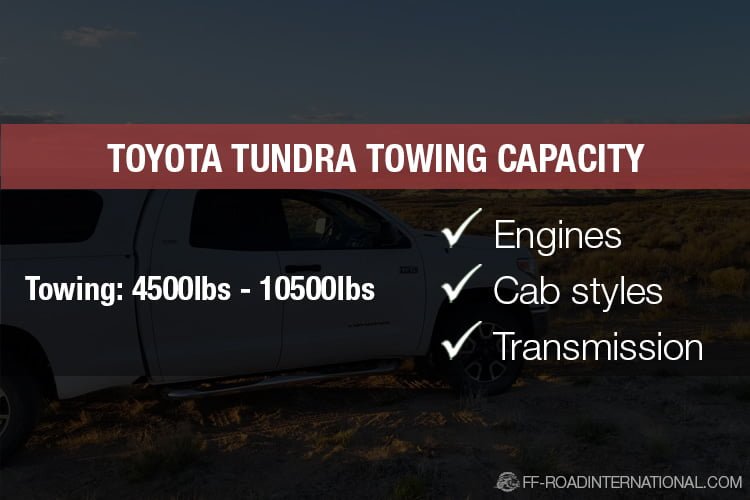 toyota tundra towing capacity