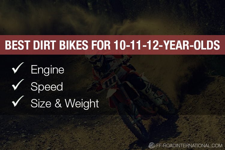 dirt bike for 10-11-12-year-olds